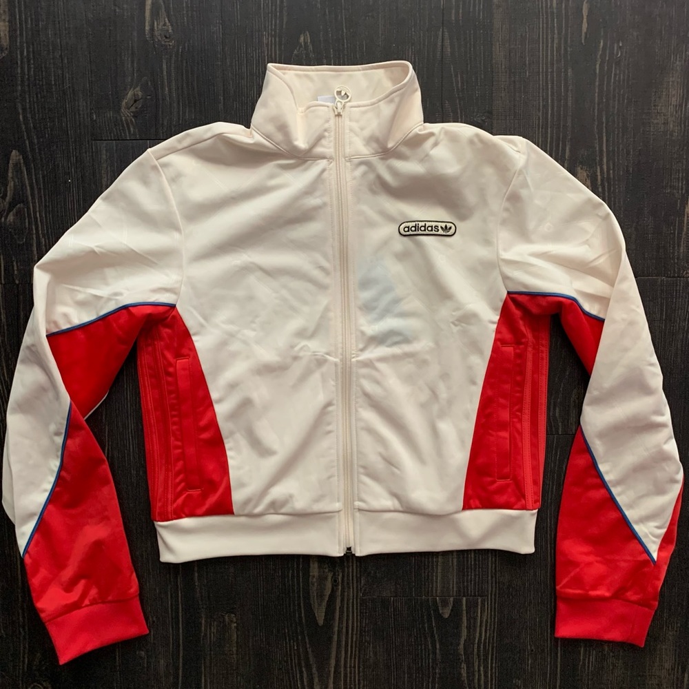 (NWT) Adidas Originals  Retro Luxury Track Top Women's Sz L
